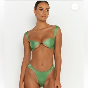 NWT SOMMER SWIM BALCONETTE SWIM TOP